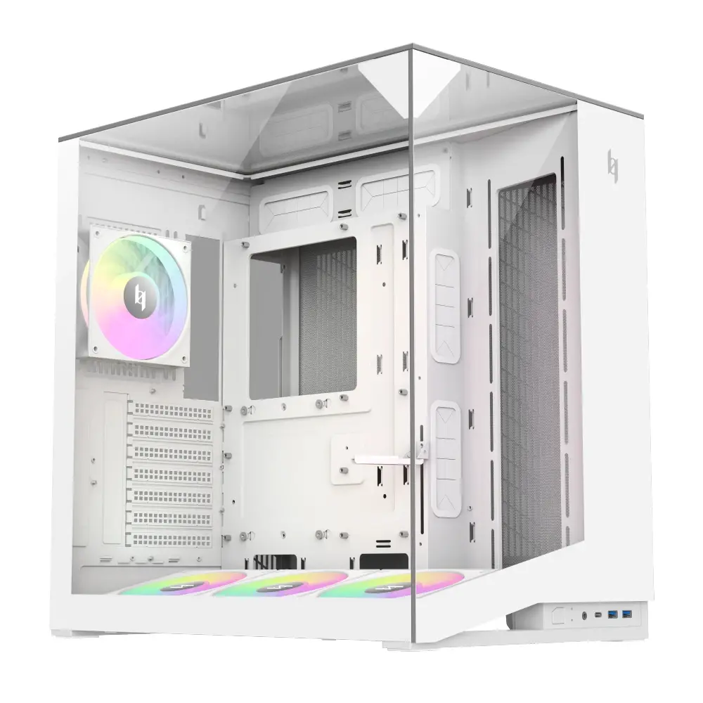 Gamemax кутия Case ATX - NEX C56 VC WH - image 2