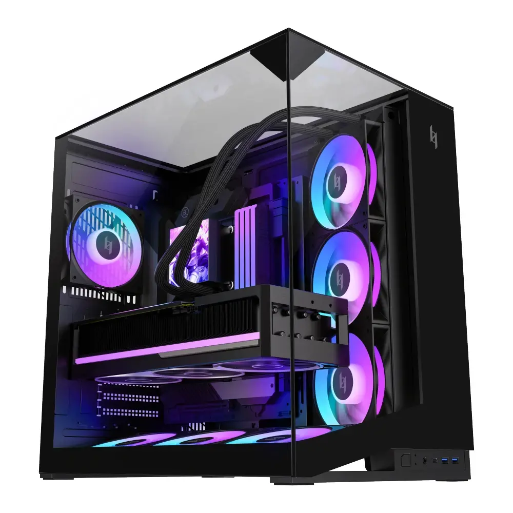 Gamemax кутия Case ATX - NEX C56 VC BK