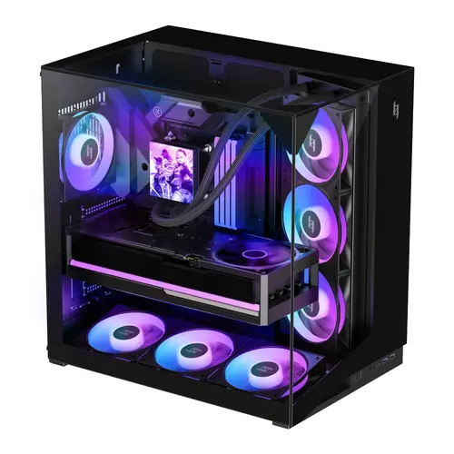 Gamemax кутия Case ATX - NEX C56 VC BK - 4