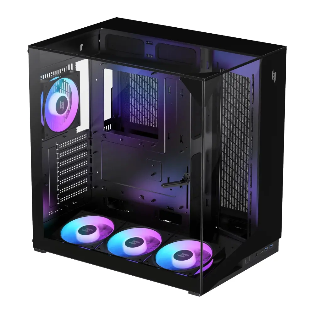 Gamemax кутия Case ATX - NEX C56 VC BK - image 4