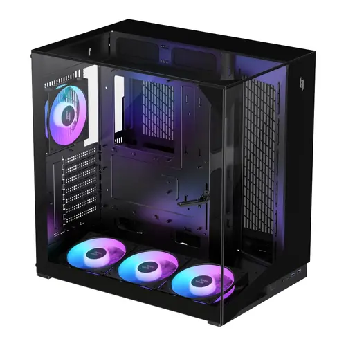 Gamemax кутия Case ATX - NEX C56 VC BK - 5