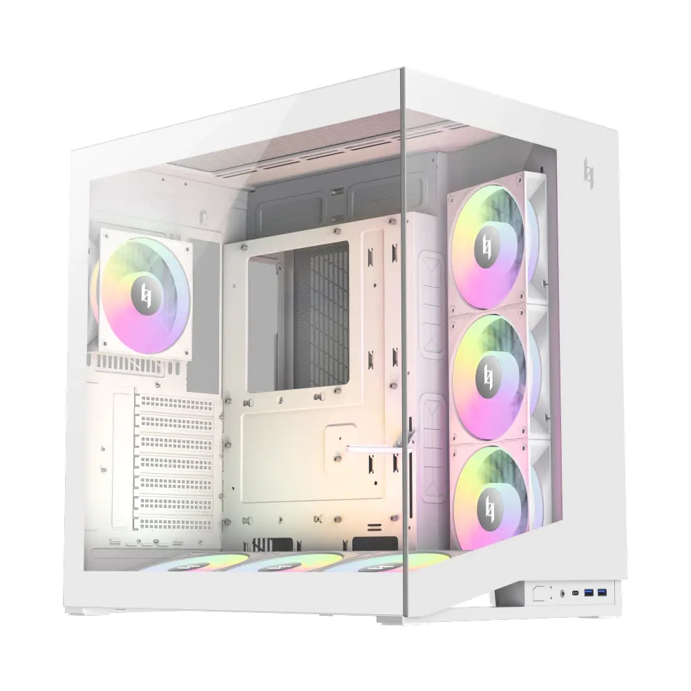 Gamemax кутия Case ATX - NEX C56 WH - image 3