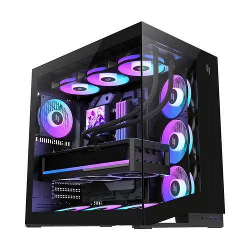 Gamemax кутия Case ATX - NEX C56 BK - 1