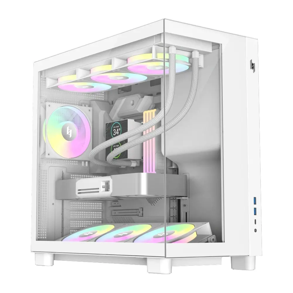 Gamemax кутия Case ATX - NEX C53 WH