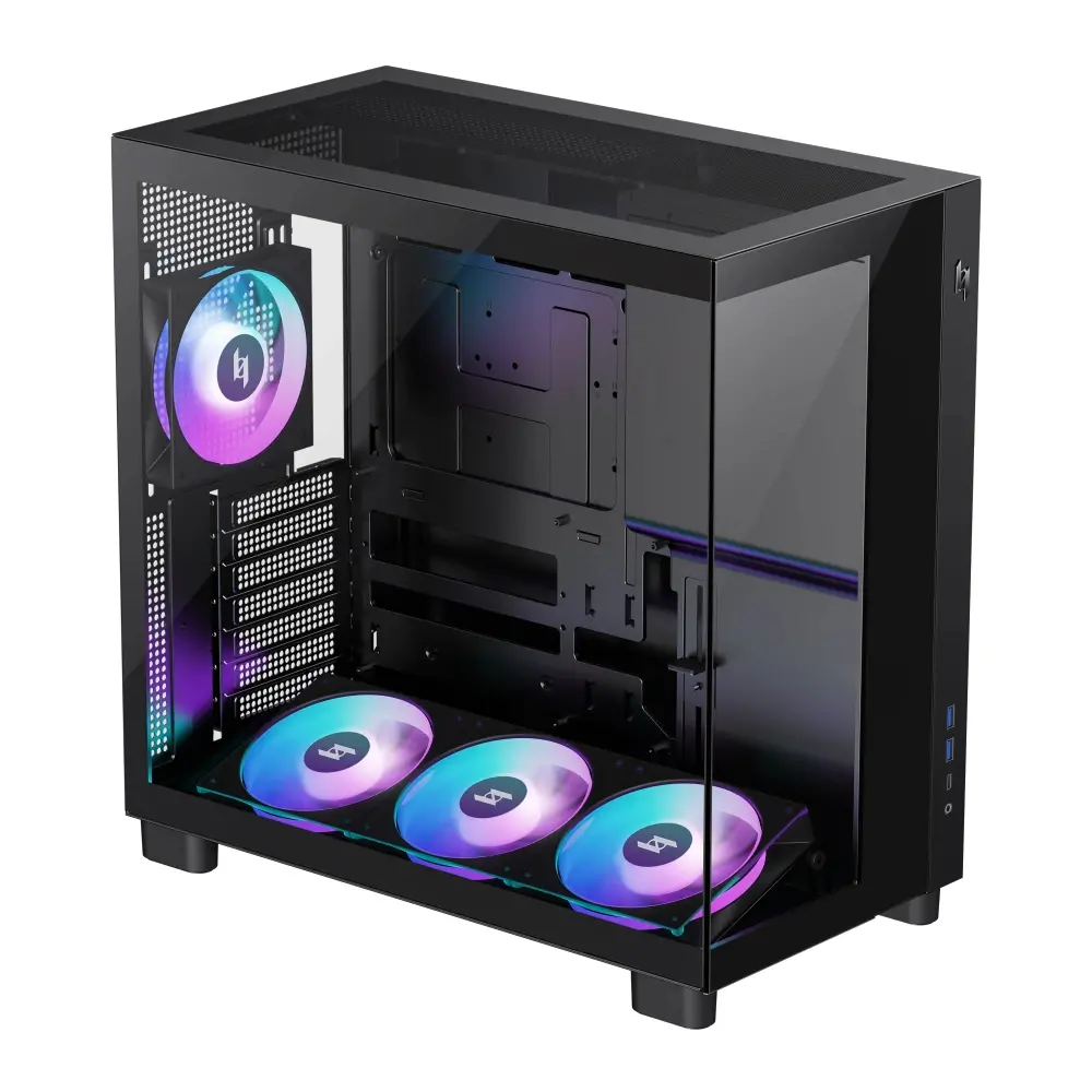 Gamemax кутия Case ATX - NEX C53 BK - image 4