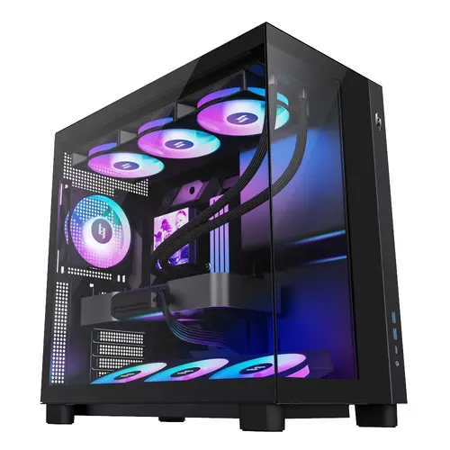 Gamemax кутия Case ATX - NEX C53 BK - 1