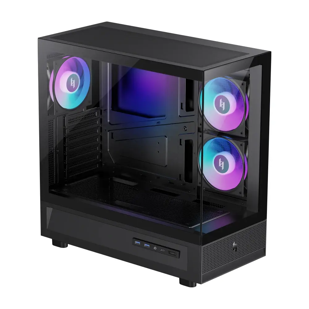 Gamemax кутия Case ATX - NEX C51 BK - image 3