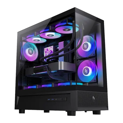 Gamemax кутия Case ATX - NEX C51 BK - 1