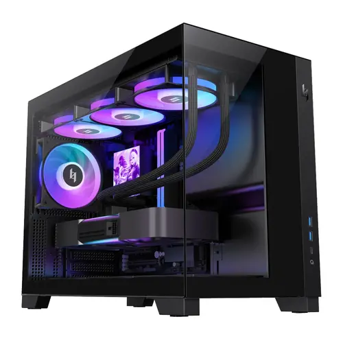 Gamemax кутия Case mATX - NEX C33 BK - 1