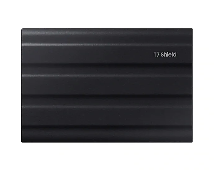 Твърд диск, Samsung Portable NVME SSD T7 Shield 2TB , USB 3.2 Gen2, Rugged, IP65, Read 1050 MB/s Write 1000 MB/s, Black - image 3