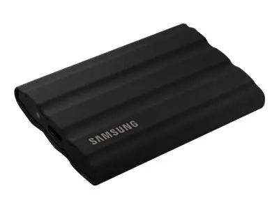 Hard disk, Samsung Portable NVME SSD T7 Shield 2TB, USB 3.2 Gen2, rezistent, IP65, Citire 1050 MB/s Scriere 1000 MB/s, Negru - 1