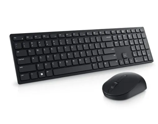 Комплект, Dell Pro Wireless Keyboard and Mouse - KM5221W - US International (QWERTY)