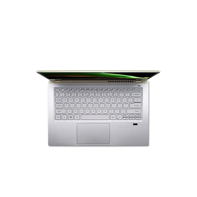 Лаптоп, Acer Swift X, SFX14-41G-R55L, AMD Ryzen 7 5800U (Up to 4.4GHz, 16MB), 14" IPS FHD (1920x1080), 16GB DDR4 (8GB onboard), 1024GB PCIe SSD, RTX3050 4GB DDR6, WiFi 6AX+BT, HD Cam. with 2Mic., FPR, Win 10 Pro, Gold&Silver+Acer 7in1 Type C dongle - image 1