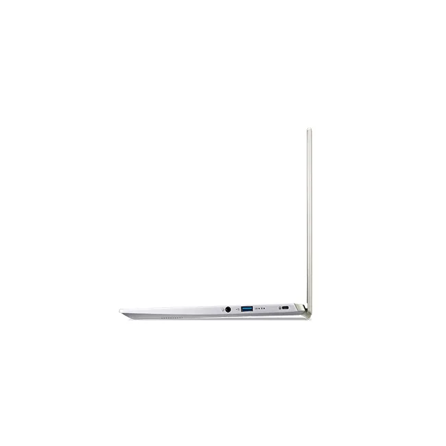 Лаптоп, Acer Swift X, SFX14-41G-R55L, AMD Ryzen 7 5800U (Up to 4.4GHz, 16MB), 14" IPS FHD (1920x1080), 16GB DDR4 (8GB onboard), 1024GB PCIe SSD, RTX3050 4GB DDR6, WiFi 6AX+BT, HD Cam. with 2Mic., FPR, Win 10 Pro, Gold&Silver+Acer 7in1 Type C dongle - image 4
