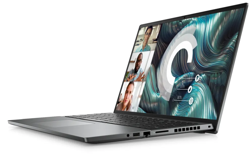 Лаптоп, Dell Vostro 7620, Intel Core i7-12700H (14 core, 24M Cache, up to 4.70 GHz), 16" 16:10 3K (3072x1920) WVA AG 300 nits, 16GB (1x8GB onboard + 1x SoDIMM 8GB) 4800Mhz DDR5, 512GB SSD PCIe M.2, Nvidia GeForce RTX 3050 4GB GDDR6, Cam&Mic, Wi-Fi 6E , BT, Backl - image 2