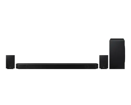 Аудио система, Samsung HW-Q990B Soundbar 656 Watts 11.1.4ch, Wireless Dolby Atmos, Q-Symphony, SpaceFit Sound+, Black - image 1