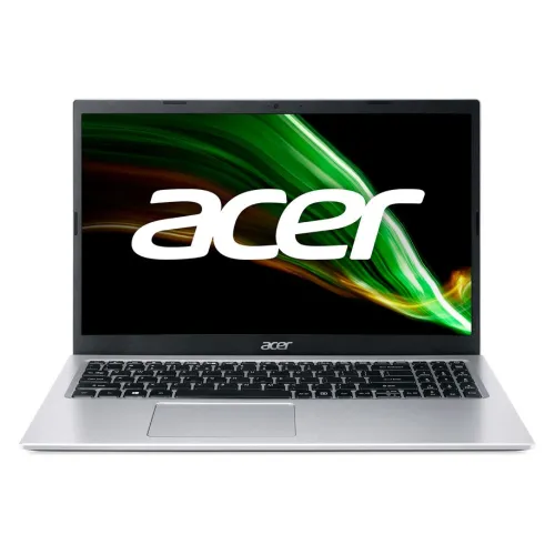 Лаптоп, Acer Aspire 3, A315-58G-38LD, Intel Core i3-1115G4 (up to 4.1 GHz, 6MB), 15.6" FHD (1920x1080) AG LED, HD Cam, 8GB onboard (1 slot free), 512GB SSD PCIe, NVIDIA Geforce MX350 2GB DDR5, 802.11ac, BT 5.0, Finger Print Reader, Linux, Silver