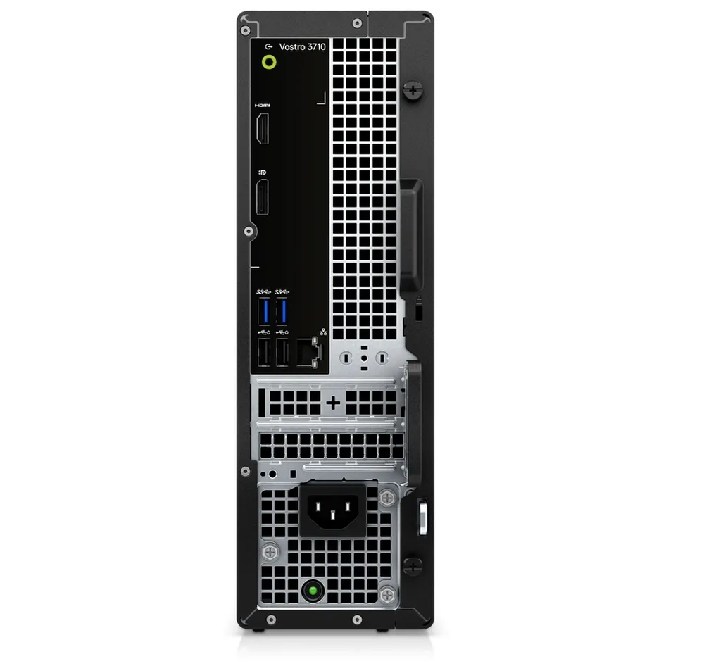 Настолен компютър, Dell Vostro 3710 SFF, Intel Core i5-12400 (18M Cache, up to 4.4GHz), 8GB, 8GBx1, DDR4, 3200MHz, 512 M.2 PCIe NVMe, DVD+/-RW, Intel UHD Graphics 730 , 802.11ac, BT, Keyboard&Mouse, Ubunto, 3Y BOS - image 2