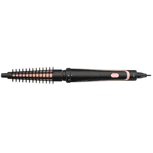 Маша, Rowenta CF4231F0 Multi Styler Infinite looks 14 in 1, conical, monotemp, accessories: conical curling wand, 2 in 1 straightening and crimping plates, eliptic waving wand, cool tip, pouch, heating indicator, heat-up time 60s, hanging loop - image 3