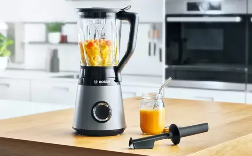 Μπλέντερ, Bosch MMB6172S Series 4, VitaPower Blender, 1200 W, Glass ThermoSafe jug 1.5 l, δύο ρυθμίσεις ταχύτητας και λειτουργία pulse, ProEdge - 5