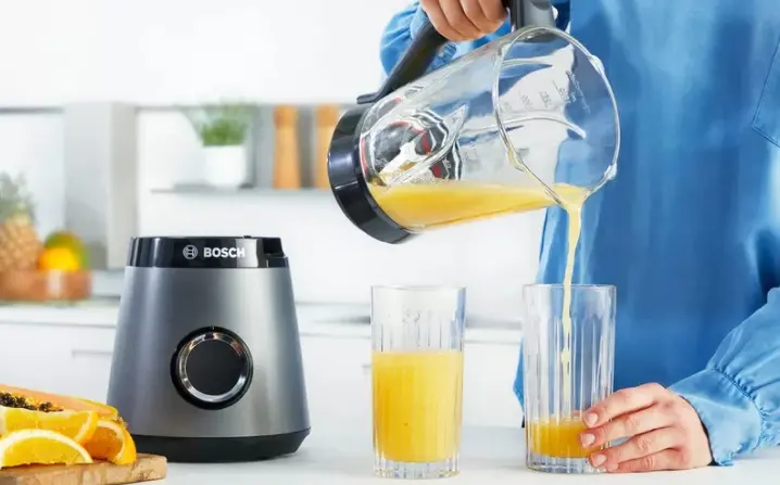 Μπλέντερ, Bosch MMB6172S Series 4, VitaPower Blender, 1200 W, Glass ThermoSafe jug 1.5 l, δύο ρυθμίσεις ταχύτητας και λειτουργία pulse, ProEdge - image 7