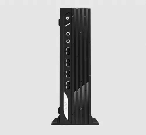 Настолен компютър, MSI PRO DP21, 11MA-093EU, i3-10105, Intel H510, Intel UHD Graphics, SO-DIMM DDR4 8GB (up to 64GB), 256GB M.2 PCIe SSD, 1x M.2 SSD, 2x 2.5", Intel AC 9462 WiFi M.2, COM port, Windows 11 Pro, 120W Adapter, 3 Year Warr., 1.27 Kg, VESA 100, 2.3 Liter, 120W - image 3