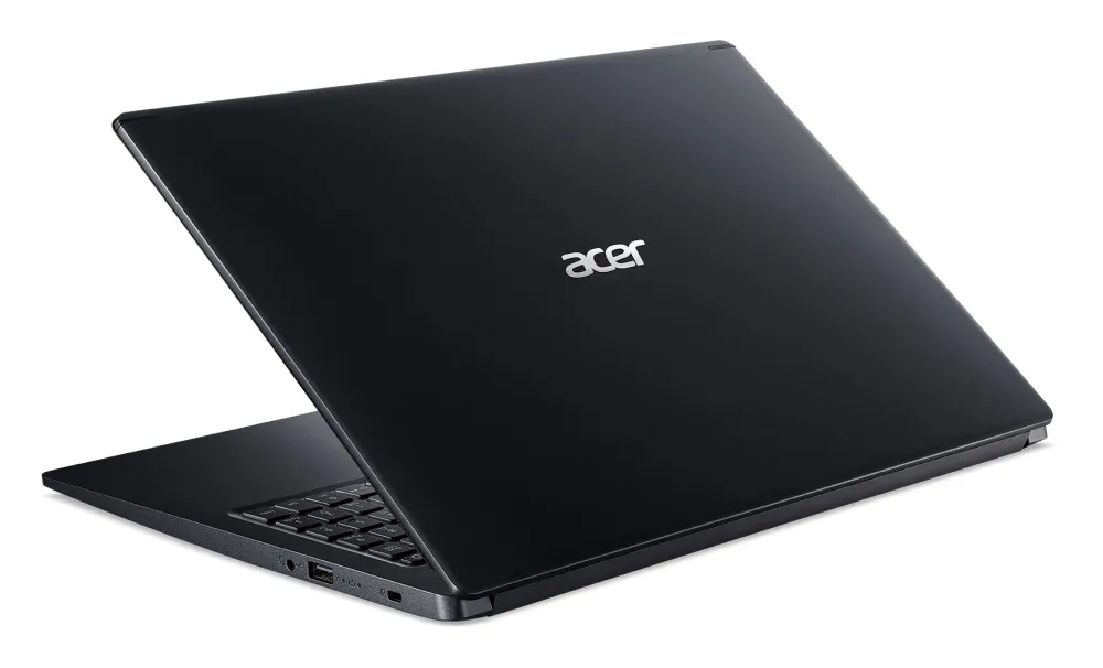 Лаптоп, Acer Aspire 5, A515-56-35C4, Intel Core i3-1115G4 (up to 4.1GHz, 6MB), 15.6" FHD (1920x1080) IPS, Cam&Mic, 1x8GB DDR4 (1 slot free), 512GB NVMe SSD, HDD kit, Intel UMA Graphics, Wi-Fi 6ax, BT 5.1, KB Backlight, Linux, Black - image 3