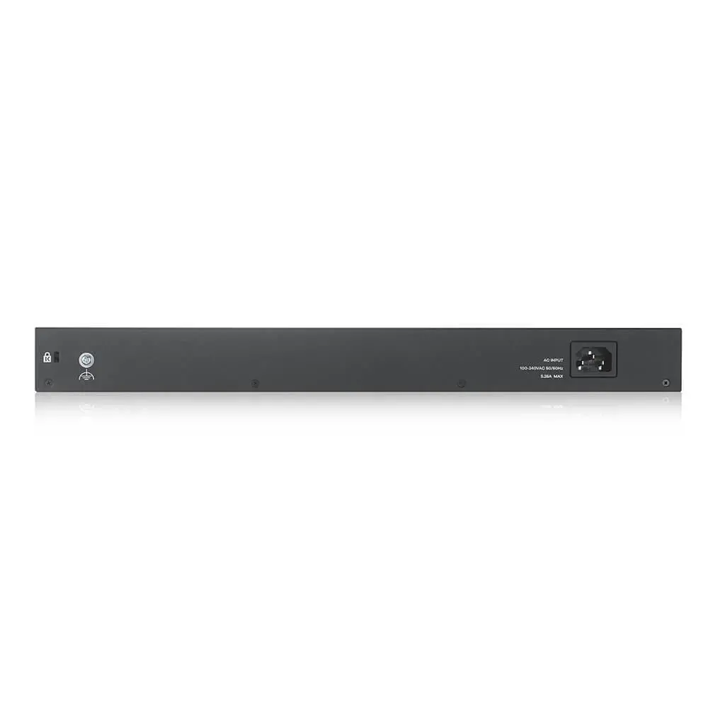Switch, ZyXEL GS2220-28HP, regiunea UE, Switch GbE L2 PoE cu 24 de porturi cu GbE Uplink (licență NCC Pro pack de 1 an inclusă) - image 2