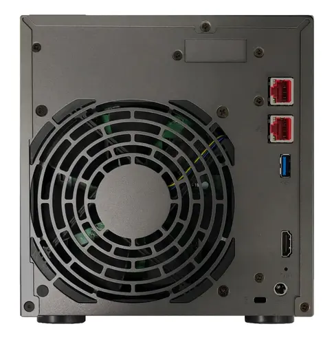 Мрежов сторидж, Asustor Lockerstor AS6704T, 4 Bay NAS, Intel Jasper Lake Quad-Core 2.0GHz, 4GB RAM DDR4, 2.5GbE x 2, M.2 SSD Slotsx4 (Diskless), USB 3.2 Gen 2x2, Toolless installation, with hot-swappable tray, hardware encryption, MyArchive, EZ connect, EZ Sync, Black - image 3