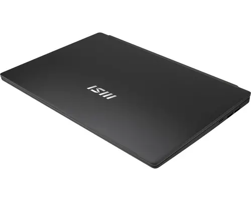 Лаптоп, MSI Modern 14 C12M, Intel Alder Lake i3-1215U (6C/8T, up to 4.40 GHz, 10 MB), 14" FHD (1920x1080) IPS, Onboard DDR4 8GB (3200MHz), 256GB NVMe PCIe Gen3x4 SSD, UHD Graphics (1.10 GHz, 64EU), Wi-Fi 6, backlight KBD (White), 3 cell, 39.3Whr, 2Y, 1.4 kg, Bla - image 1
