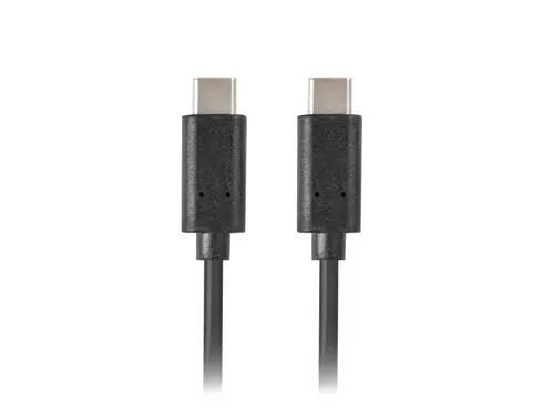 Кабел, Lanberg USB-C M/M 3.1 Gen 1 cable 1.8m, black - image 1