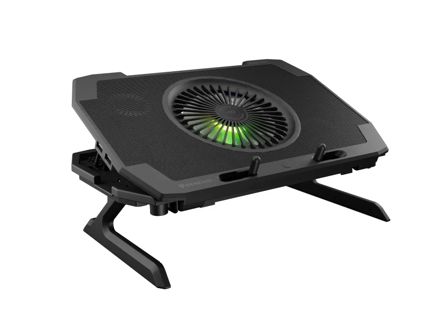 Охлаждаща система, Genesis Laptop Cooling Pad Oxid 850 15.6-17.3 5 Fans, Led Light - image 1