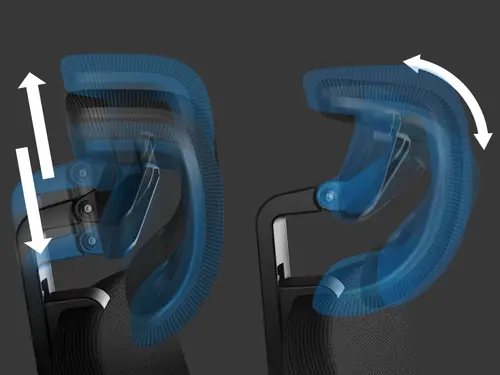 Scaun, Genesis Ergonomic Chair Astat 200 Black - 12