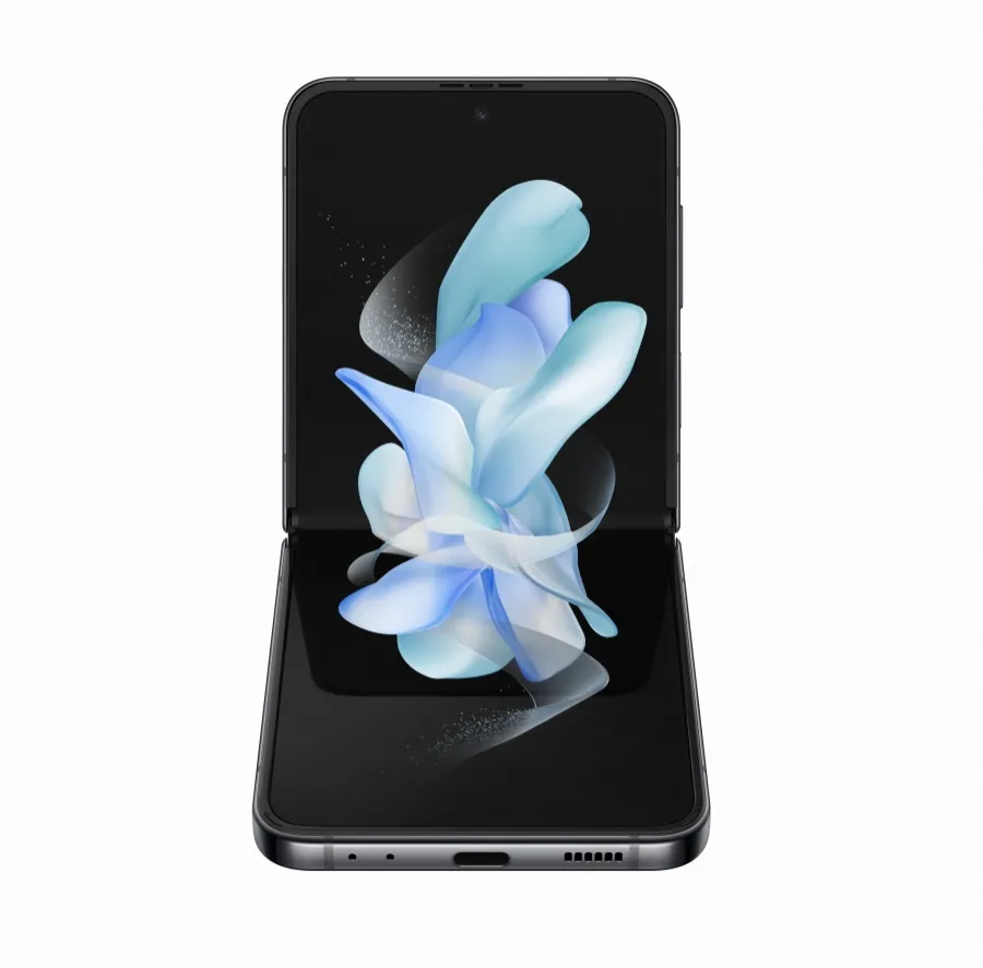 Мобилен телефон, Samsung SM-F721 GALAXY Flip 4 5G 256 GB, Octa-Core (1x3.19 GHz, 3x2.75 GHz, 4x1.8 GHz), 8 GB RAM, 6.7" 1080x2640 120 Hz Dynamic AMOLED, HDR10+, 12.0 MP + 12.0 MP + 10.0 MP Selfie, 3700 mAh, Dual SIM, Graphite - image 4