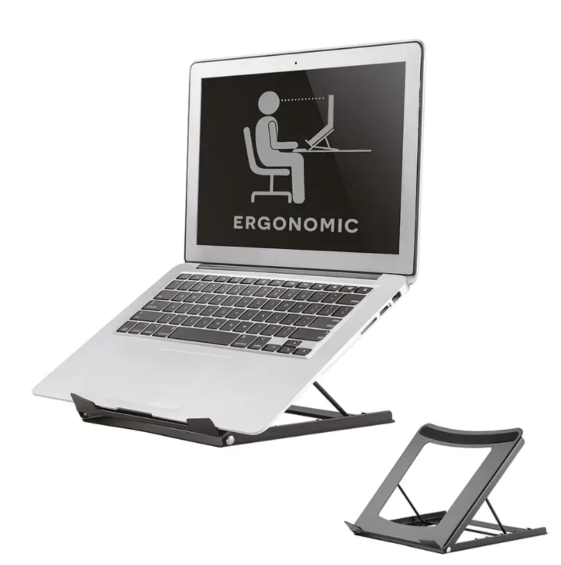 Suport, Neomounts Notebook Desk Stand (ergonomic, poate fi poziționat în 5 trepte) - image 1