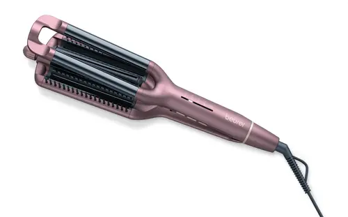 Placă de coafat, Beurer HT 65 Wave styler, 4 in 1: beach waves, natural waves, mermaid waves, water waves, acoperire ceramică cu keratină, setări - 1