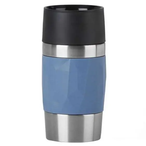 Термочаша, Tefal N2160210, COMPACT MUG 0.3L BLUE