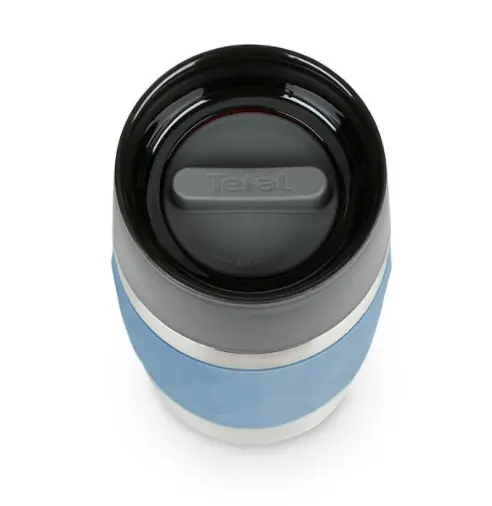 Термочаша, Tefal N2160210, COMPACT MUG 0.3L BLUE - image 4