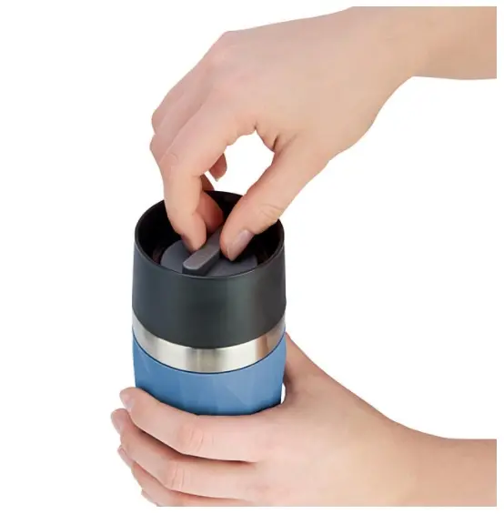 Термочаша, Tefal N2160210, COMPACT MUG 0.3L BLUE - image 6