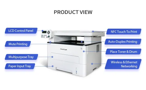 Лазерно многофункционално устройство, Pantum M6700DW Laser MFP - image 3