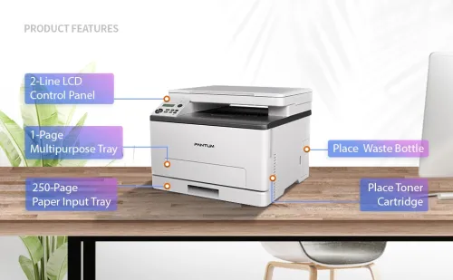 Лазерно многофункционално устройство, Pantum CM1100DW Laser MFP - image 1