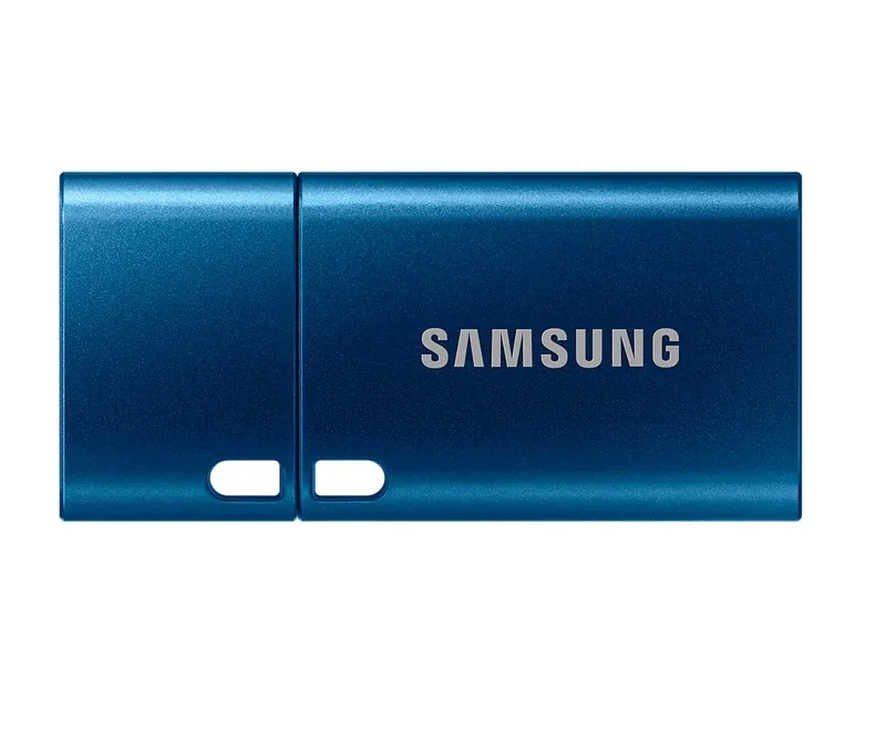 Памет, Samsung 256 GB Flash Drive, Read 400 MB/s, USB-C 3.2 Gen 1, Water-proof, Magnet-proof, X-ray-proof, Blue