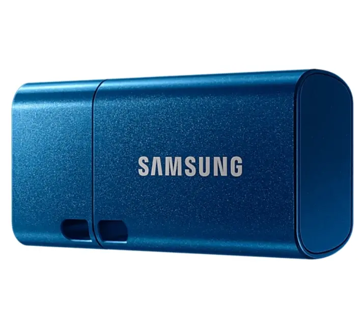 Memorie, Samsung 256 GB Flash Drive, citire 400 MB/s, USB-C 3.2 Gen 1, rezistent la apă, rezistent la câmpuri magnetice, rezistent la raze X, albastru - image 1