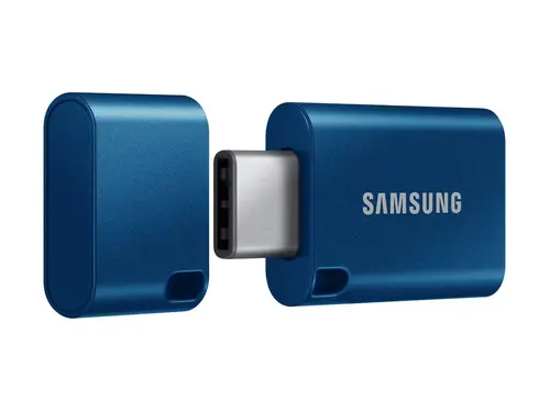 Памет, Samsung 256 GB Flash Drive, Read 400 MB/s, USB-C 3.2 Gen 1, Water-proof, Magnet-proof, X-ray-proof, Blue - image 1