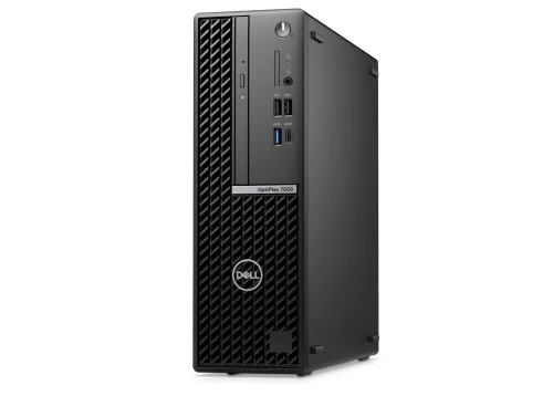 Настолен компютър, Dell OptiPlex 7000 SFF, Intel Core i7-12700 (12Cores/25MB/2.1GHz to 4.9GHz), 16GB (2x8GB) DDR4, 512GB PCIe NVMe SSD, Intel Integrated Graphics, DVD+/-RW, K&M, WIN 11 pro, 3Y ProSpt - image 1