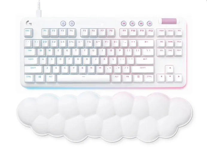 Клавиатура, Logitech G713 Gaming Keyboard - OFF WHITE - US INT'L - INTNL - image 1