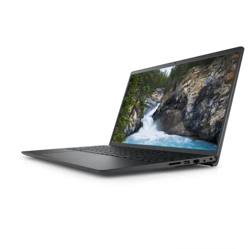 Лаптоп, Dell Vostro 3510, Intel Core i5-1135G7 (8MB Cache, up to 4.2 GHz), 15.6" FHD (1920x1080) WVA AG, HD Cam, 8GB, 3200MHz DDR4, 512GB M.2 PCIe NVMe SSD, Intel UHD, 802.11ac, BT, BG KB, Win 11 Pro, Black, 3Y BOS - image 1