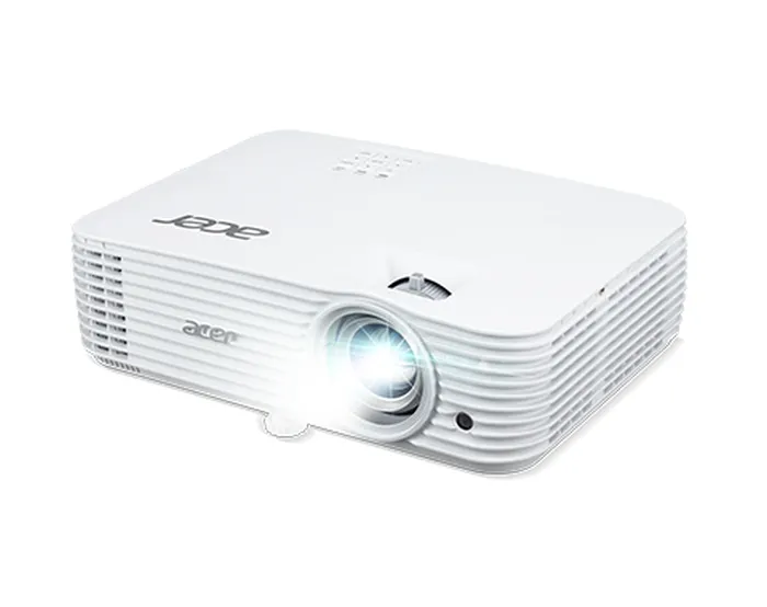 Мултимедиен проектор, Acer Projector X1629HK, DLP, WUXGA (1920x1200), 4800 ANSI Lm, 10000:1, 3D, Auto Keystone, 24/7 operation, Low input lag,  AC power on, 2xHDMI/MHL, no VGA, RCA, RS232, DC Out (5V/1.5A), Audio in/out, 1x10W, 2.9kg, White - image 1
