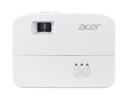 Мултимедиен проектор, Acer Projector P1157i DLP, SVGA (800x600), 4800 ANSI LUMENS, 20000:1,HDMI, RCA, Wireless dongle included, Audio in/out, VGA out, USB type A (5V/1A), RS-232,Bluelight Shield, LumiSense, Built-in 3W Speaker, 2.4kg, White - image 2