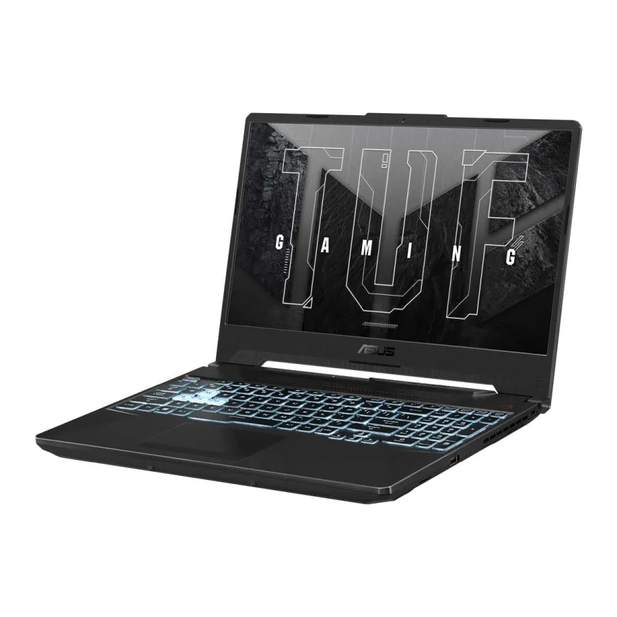 Лаптоп, Asus TUF Gaming A15 FA506ICB-HN114, AMD Ryzen 7 4800H(8-core/16-thread, 12MB Cache, 4.2GHz max boost), 15.6" FHD (1920x1080)144Hz, 16GB DDR4-3200 SO-DIMM(2*8), NVMe PCIe 512GB M.2 SSD, NVIDIA GeForce RTX 3050 4GB GDDR6, WiFi6,RGB Kbd,no OS, Graphit Black - image 1